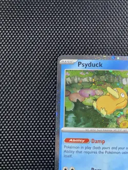 Psyduck 007 Swirl Black Star Promo Mega Evolution Pokemon TCG - NM - Image 3