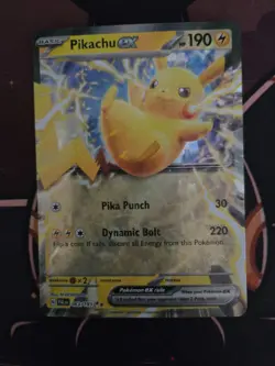2023 Pokemon Paldea Evolved Pikachu ex 063/193 NM - Image 1