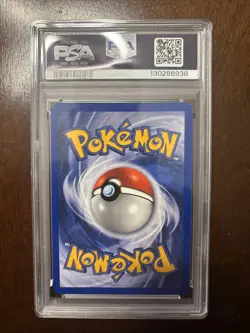 Pokemon Fossil Dragonite Holo Unlimited PSA 8 4/62 - Image 2