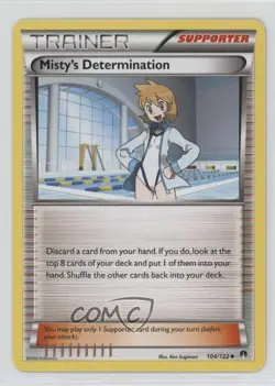 Misty's Determination Pokemon XY Breakpoint #104 - Image 1