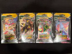 Pokemon Evolving Skies Sleeved Booster Packs Complete Art Set Of 4 Packs. - Image 5