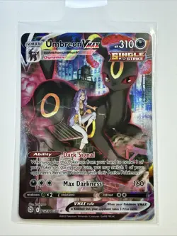 Umbreon VMAX TG23/TG30 Swsh09: Brilliant Stars Trainer Gallery Holo - Image 1