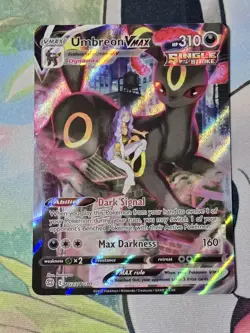 Umbreon VMAX TG23/TG30 Swsh09: Brilliant Stars Trainer Gallery Holo LP - Image 1
