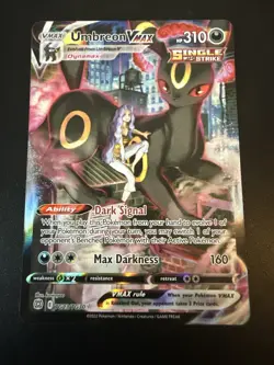 Umbreon VMAX Tg23/Tg30 Swsh09: Brilliant Stars Trainer Gallery Holo - Image 1