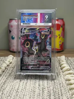 Umbreon VMAX Tg23/Tg30 Swsh09: Brilliant Stars Trainer Gallery Holo Ace 9 - Image 1