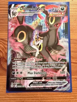 Umbreon VMAX TG23/TG30 Swsh09: Brilliant Stars Trainer Gallery Holo - Image 1
