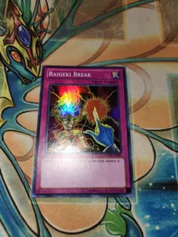 Yu-Gi-Oh TCG Raigeki Break LCYW-EN286 Super Rare Unlimited Card VLP-NM - Image 1