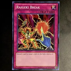 Raigeki Break - LCYW-EN286 - Super Rare - Unlimited - NM - Yu-Gi-OH! - Image 1