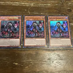 3x Diabellstar the Black Witch RA03-EN032 Ultra/super/secret Playset Yu-Gi-Oh! - Image 1