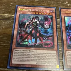 3x Diabellstar the Black Witch RA03-EN032 Ultra/super/secret Playset Yu-Gi-Oh! - Image 2