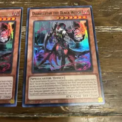 3x Diabellstar the Black Witch RA03-EN032 Ultra/super/secret Playset Yu-Gi-Oh! - Image 4