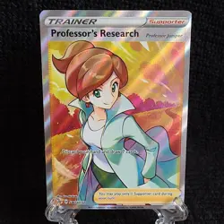 Professor's Research - SWSH152 - Pokemon Sword & Shield Promo Ultra Rare Card NM - Image 2