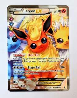 Pokemon | Flareon EX (Full Art) | RC28-32 | Generations: Radiant Collection LPH - Image 1