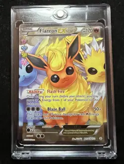 Flareon EX (Full Art) RC28-32 Generations: Radiant Collection Holo - Image 1
