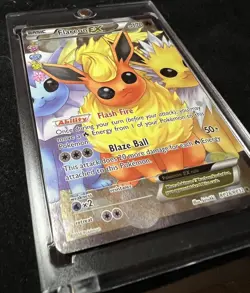 Flareon EX (Full Art) RC28-32 Generations: Radiant Collection Holo - Image 2