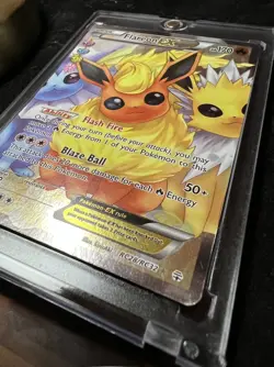 Flareon EX (Full Art) RC28-32 Generations: Radiant Collection Holo - Image 3