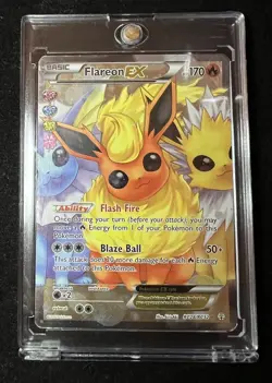 Flareon EX (Full Art) RC28-32 Generations: Radiant Collection Holo - Image 4