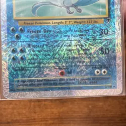 Pokemon 2002 Legendary Collection Articuno #2/110 Reverse Holo Rare - Image 3