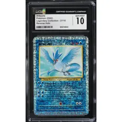 CGC 10 GEM MINT Articuno 2/110 Legendary Collection Reverse Holo Rare (PSA/BGS) - Image 1