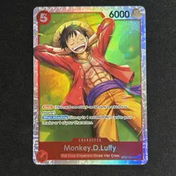 Monkey.D.Luffy ST21-014 - One Piece TCG Starter Deck EX: Gear 5 SR Foil NM - Image 1