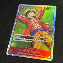 Monkey.D.Luffy ST21-014 - One Piece TCG Starter Deck EX: Gear 5 SR Foil NM - Image 2