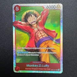 Monkey.D.Luffy ST21-014 - One Piece TCG Starter Deck EX: Gear 5 SR Foil NM - Image 1