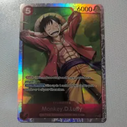 Monkey.D.Luffy ST21-014 - One Piece TCG Starter Deck EX: Gear 5 SR Foil NM - Image 1
