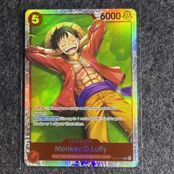 Monkey D Luffy (014) ST21-014 SR One Piece TCG Starter Deck EX: Gear 5 English - Image 1
