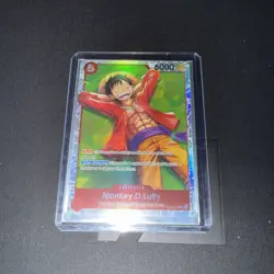 (2) Monkey.D.Luffy ST21-014 - One Piece TCG Starter Deck EX: Gear 5 SR Foil NM - Image 3