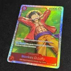 Monkey.D.Luffy ST21-014 - One Piece TCG Starter Deck EX: Gear 5 SR Foil NM - Image 2