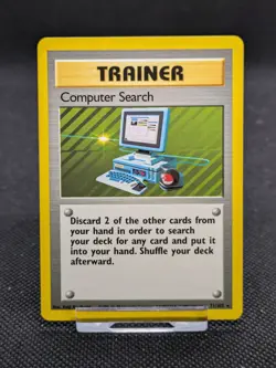Computer Search 71/102 Rare Base Set Pokemon Card WOTC NM - Image 1