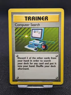 Computer Search 71/102 Rare Base Set Pokemon Card WOTC NM - Image 3