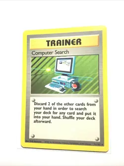 COMPUTER SEARCH - 71/102 - Base Set - Pokemon Card - EXC - Image 1