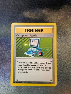 Pokemon Computer Search Base Set 71/102 - Moderately Played - Image 1