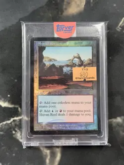 Shivan Reef Apocalypse Regular 142/143 2001 Magic: The Gathering Card FOIL - Image 1