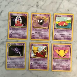 Pokemon Card Lot 1999 WOTC 55 Different Cards All 1st Edition Or Uncommon NM - Image 2