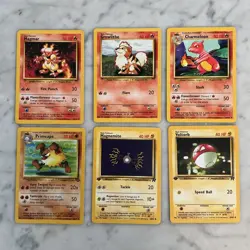 Pokemon Card Lot 1999 WOTC 55 Different Cards All 1st Edition Or Uncommon NM - Image 3