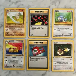 Pokemon Card Lot 1999 WOTC 55 Different Cards All 1st Edition Or Uncommon NM - Image 5