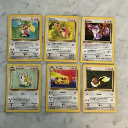 Pokemon Card Lot 1999 WOTC 35 Different Cards All 1st Edition Or Uncommon NM - Image 2