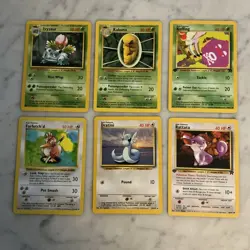 Pokemon Card Lot 1999 WOTC 35 Different Cards All 1st Edition Or Uncommon NM - Image 5