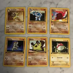 Pokemon Card Lot 1999 WOTC 60 Different Cards All 1st Edition Or Uncommon NM - Image 2