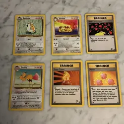 Pokemon Card Lot 1999 WOTC 60 Different Cards All 1st Edition Or Uncommon NM - Image 5