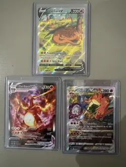 Pokemon TCG Charizard UPC Promo Cards SWSH260, SWSH261, SWSH262 - Image 1