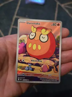 Pokemon TCG Darumaka Card Black Bolt Series 097/086 Illustration Rare English NM - Image 1
