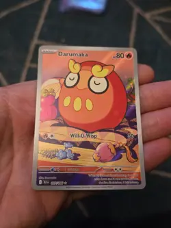 Pokemon TCG Darumaka Card Black Bolt Series 097/086 Illustration Rare English NM - Image 2