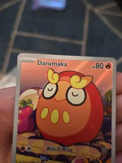 Pokemon TCG Darumaka Card Black Bolt Series 097/086 Illustration Rare English NM - Image 3