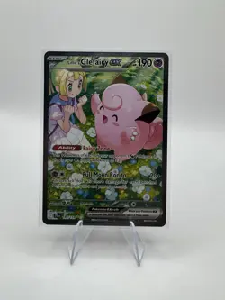 Lillie’s Clefairy EX - 184/159 - Journey Together - Pokemon Card NM - Pack Fresh - Image 1