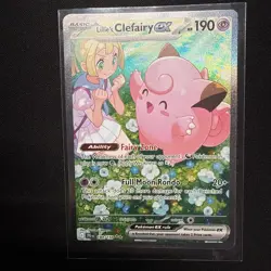 Lillie’s Clefairy EX - 184/159 - SIR - Journey Together - Pokemon Card NM - Image 1