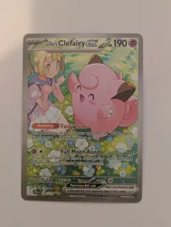 Lillie’s Clefairy EX - 184/159 - SIR - Journey Together - Pokemon Card NM - Image 1