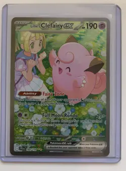 Lillie’s Clefairy EX - 184/159 - SIR - Journey Together - Pokemon Card. NM - Image 3